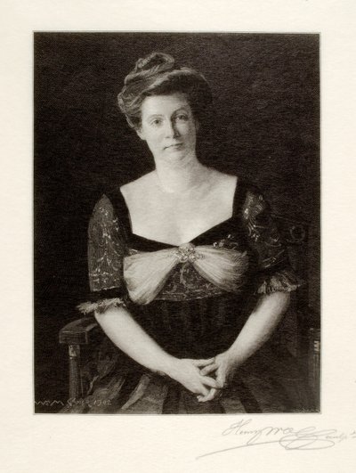 Mrs George Howard Early, Jr. av Henry Wolf
