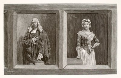 Pastor William Shurtleff och hustru av Henry Wolf