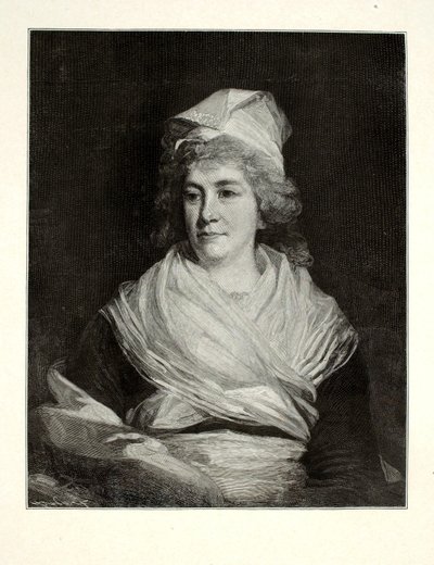 Sally Franklin (Sarah Bache) av Henry Wolf