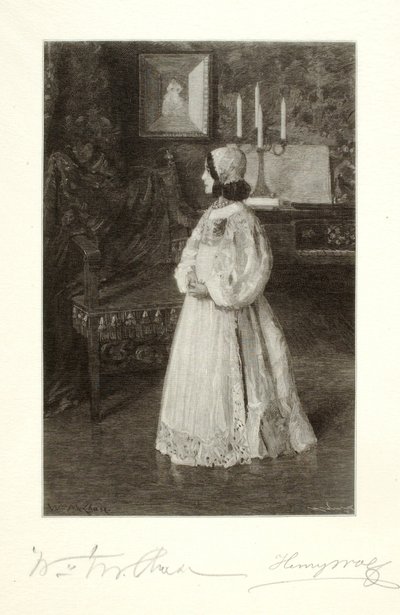 Konstnärens dotter Alice av Henry Wolf