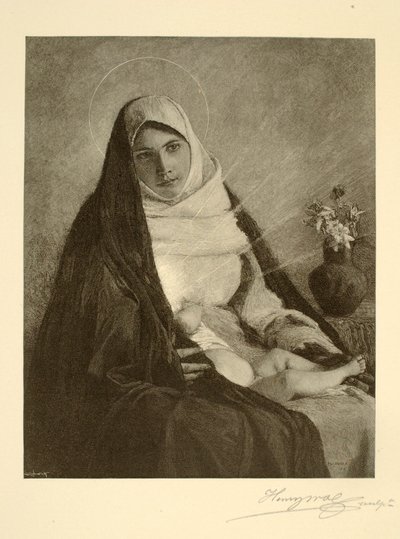 Madonna av rosen av Henry Wolf