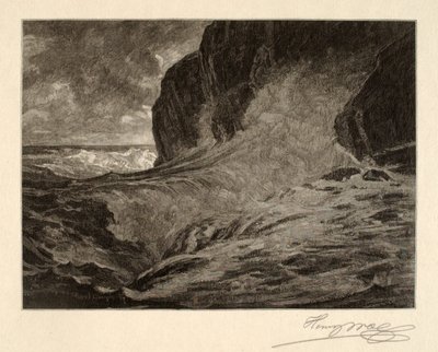 Maine-kusten (The Onrush) av Henry Wolf