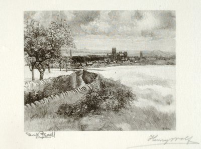 Wells, från nordost av Henry Wolf