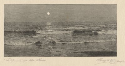 Skymning av Henry Wolf, after Alexander Harrison