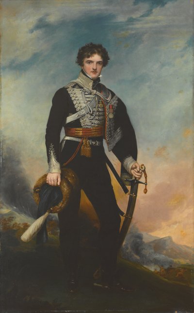 Major Norcliffe Norcliffe, 18:e av Henry Wyndham Phillips