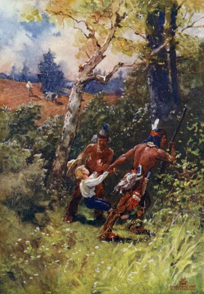 En brud i skogen av Henry after Sandham