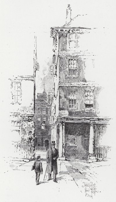 Field Court (gravyr) av Herbert (after) Railton