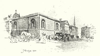 Newgate, London av Herbert (after) Railton