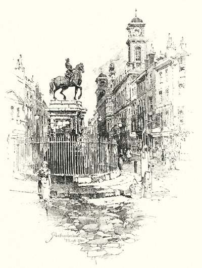 Northumberland House av Herbert (after) Railton