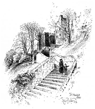 De hundra stegen, Windsor Castle, c1888. av Herbert Arthur