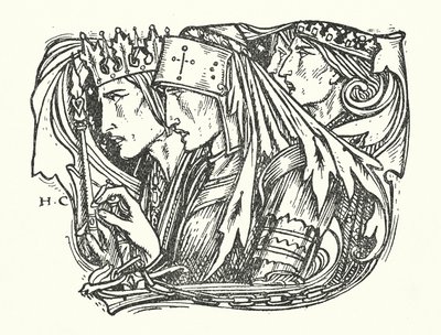 La Belle Dame Sans Merci (gravyr) av Herbert Cole