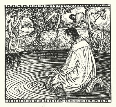 Robin Goodfellow (gravyr) av Herbert Cole
