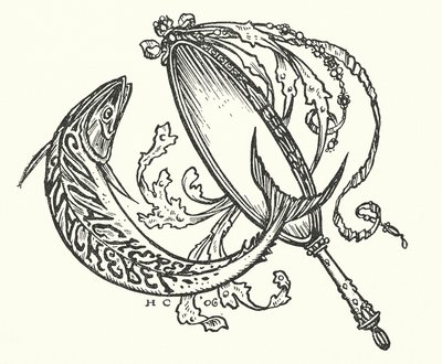 Den magiska makrillen (gravyr) av Herbert Cole