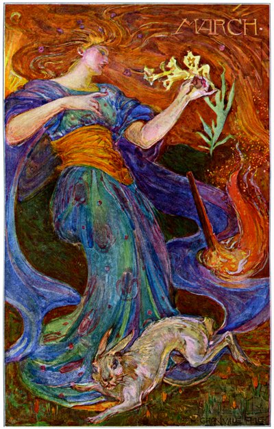 "Mars", 1898. av Herbert Granville Fell