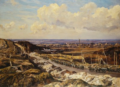 Första världskriget 1918 av Herbert Hughes-Stanton