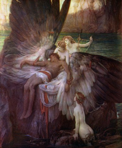The Lament for Icarus  av Herbert James Draper