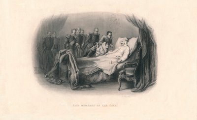 Tsarens sista ögonblick, c1857. av Herbert Bourne