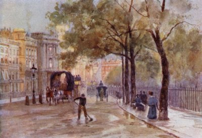 Piccadilly (färg litho) av Herbert Menzies (after) Marshall