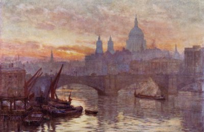 Southwark Bridge och St Paul