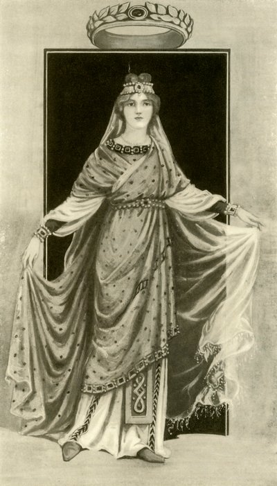 A Noble Lady of the Sixth Century, A.D., 1924. av Herbert Norris