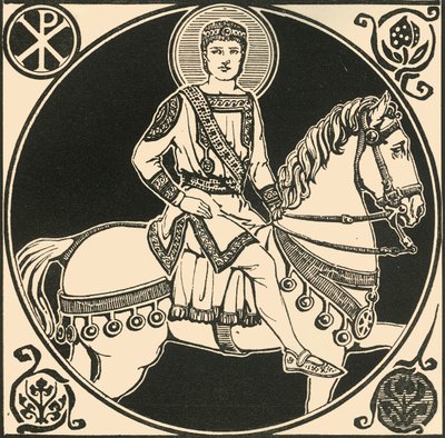 Kejsaren Justinianus, 1924. av Herbert Norris
