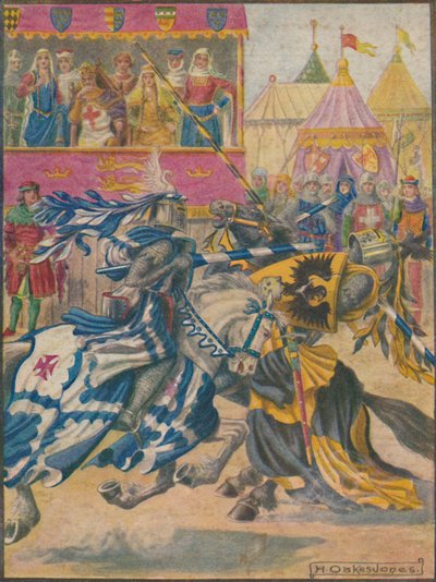 Tornerspelsmatch, 1929. av Herbert Oakes Jones