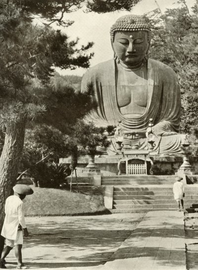 Amida, Buddha, 1910. av Herbert Ponting