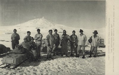 Captain Scotts South Pole Expedition. The Southern Party 1911.  av Herbert Ponting