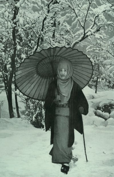 December i Japan, 1910. av Herbert Ponting