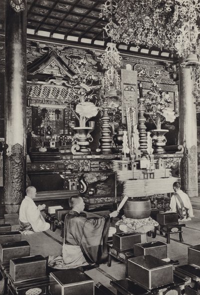 Japan 1920-talet: Vikter, bläckfisk mpe (Butst) (s/v p het) av Herbert Ponting