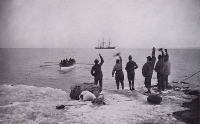 Lämnad kvar i Victoria Land (s/v foto) av Herbert Ponting