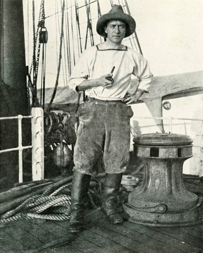 Lieut. H. E. De P. Rennick, c19101913, 1913 av Herbert Ponting