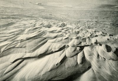 Sastrugi, 21 februari 1911, 1913 av Herbert Ponting