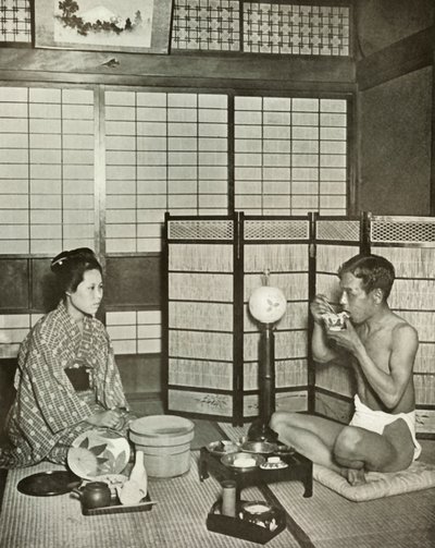 Sommar negligé i Kumamoto, 1910. av Herbert Ponting