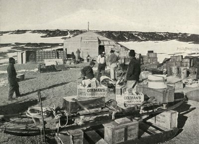 Sakernas tillstånd en vecka efter landning, 1911, 1913 av Herbert Ponting