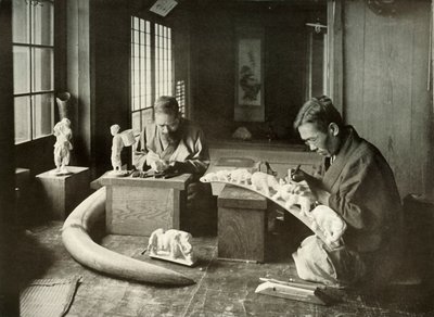 Elfenbensskärarna, 1910. av Herbert Ponting