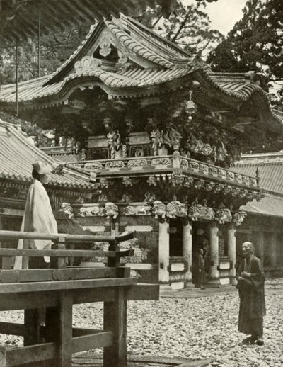 Den förväntade livslängden är vid Nikko, 1910. av Herbert Ponting