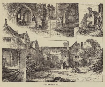 Athelhampton Hall av Herbert Railton