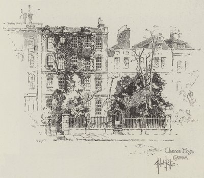 Clarence House i Clapham av Herbert Railton