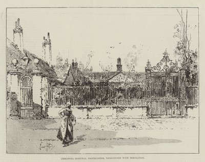 Emmanuel Hospital, Westminster, hotades med rivning av Herbert Railton