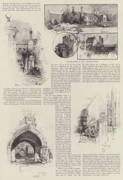 Hoghton Tower av Herbert Railton