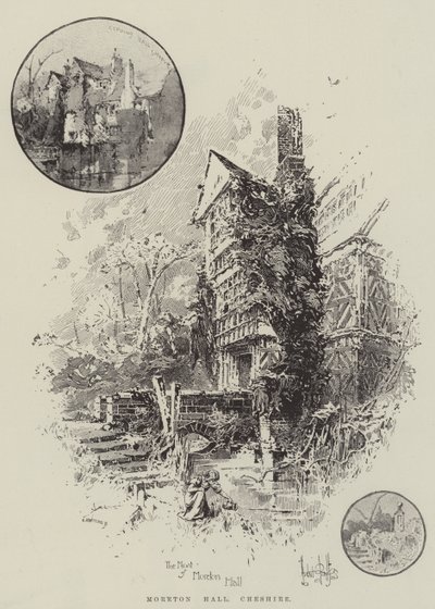 Moreton Hall, Cheshire av Herbert Railton
