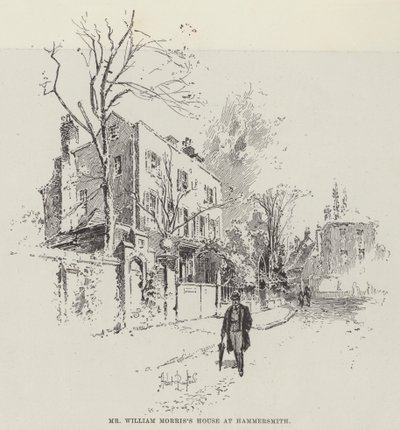 Mr William Morris hus i Hammersmith av Herbert Railton