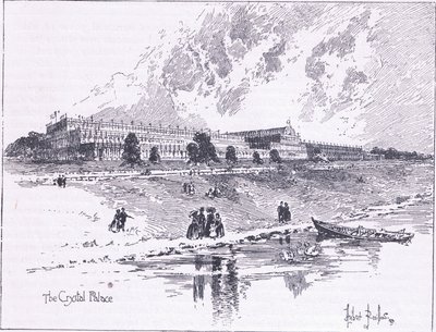 Crystal Palace i Hyde Park London, 1851 AD av Herbert Railton