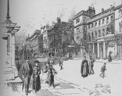 War Office, Pall Mall, c1890 av Herbert Railton