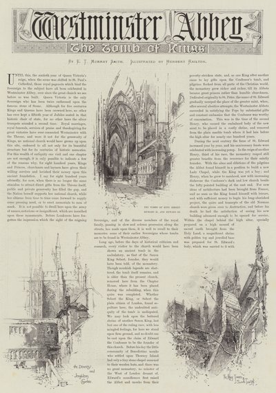 Westminster Abbey av Herbert Railton