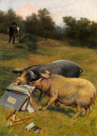 God smak (olja på duk) av Herbert William Weekes