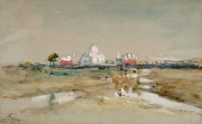 Agra (akvarell) av Hercules Brabazon Brabazon