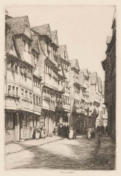 Klostergasse, Frankfurt av Herman Armour Webster