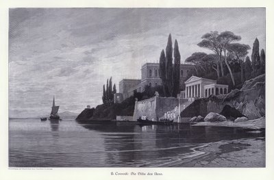 The Villa of Nero (gravyr) av Herman David Salomon Corrodi
